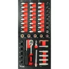 achat pas cher Module Mousse Finition Carbone Douilles 57 Pcs 11434 DRAKKAR TOOLS – 09885 11