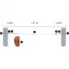 LIGNE DE VIE TEMPORAIRE HORIZONTALE EN CÂBLE – MAX 12 M DELTA PLUS- LV301 boutique en ligne 5